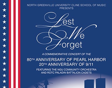 NGU Cline School of Music to present 'Lest We Forget' concert