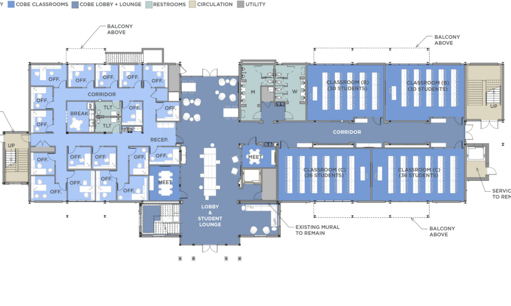 Flat floor plan 1st floor