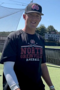 Davis Heller, NGU Baseball Player