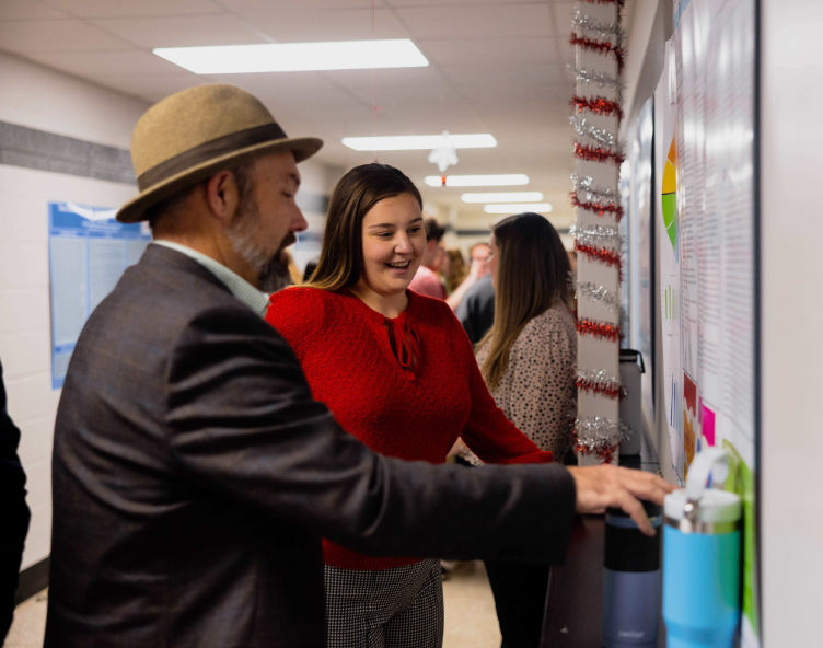 NGU Students Present Research to Faculty, Staff, and Peers